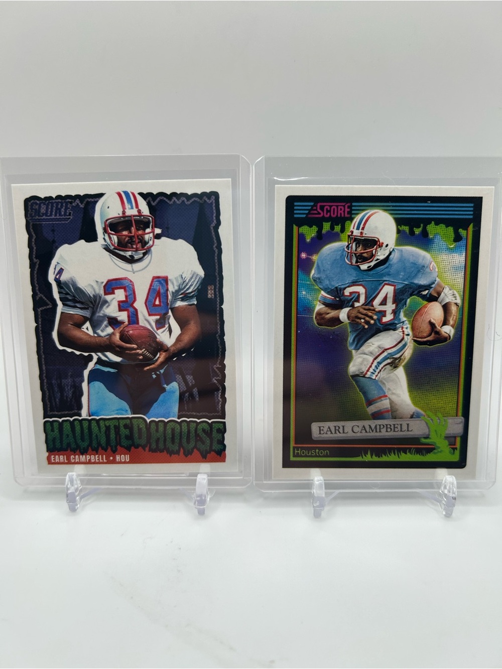 Earl Campbell Panini Score A Treat Football Cards 🎃🏈 Houston